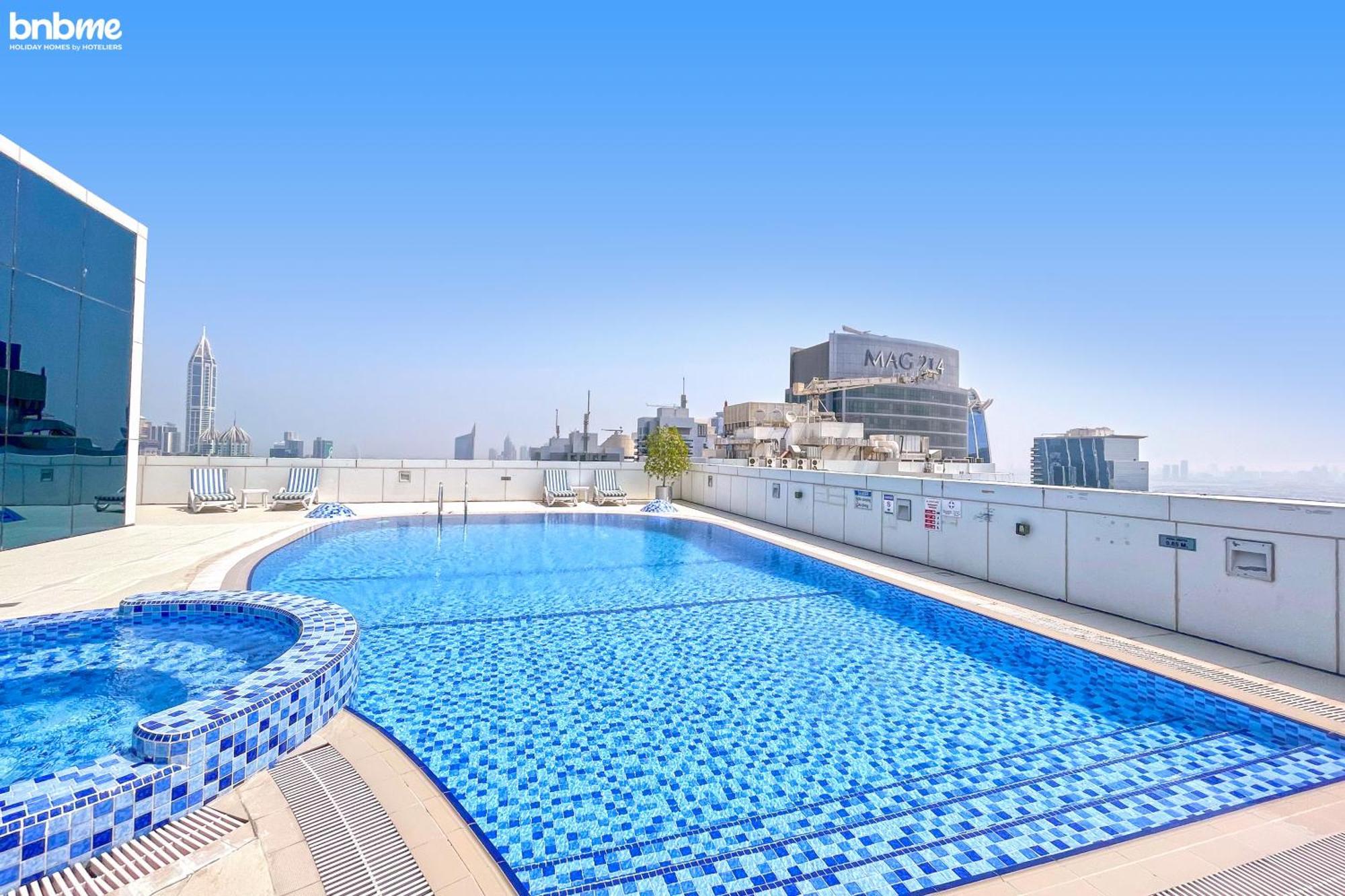 Bnbmehomes - Saba Tower ดูไบ ภายนอก รูปภาพ