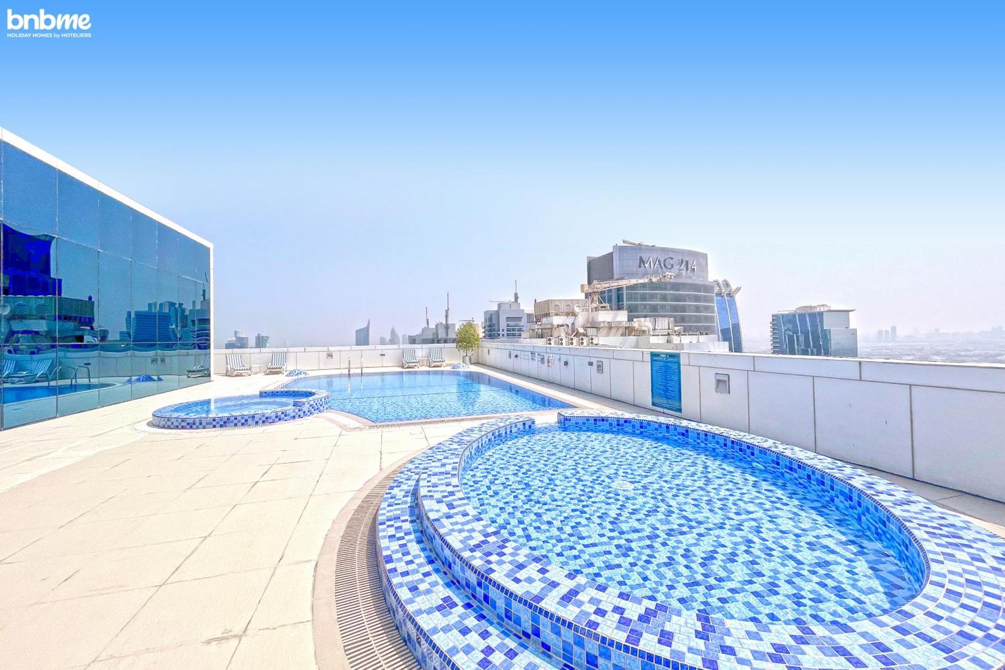 Bnbmehomes - Saba Tower ดูไบ ภายนอก รูปภาพ